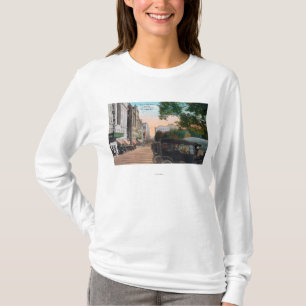 Außenansicht des Auditoriums-Theaters auf 5. T-Shirt