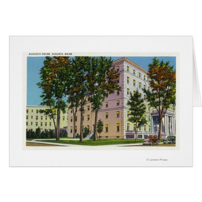 Außenansicht des Augusta-Hauses (Vorderseite (Horizontal))