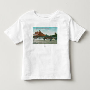 Außenansicht des Bahnhofs Kleinkind T-shirt