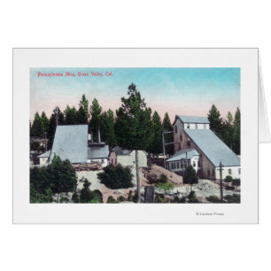 Außenansicht des Bergwerks von Pennsylvania