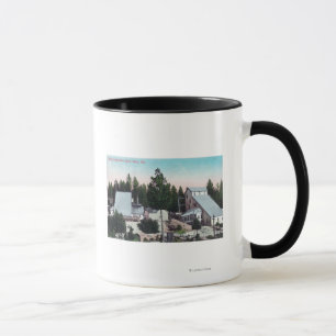Außenansicht des Bergwerks von Pennsylvania Tasse