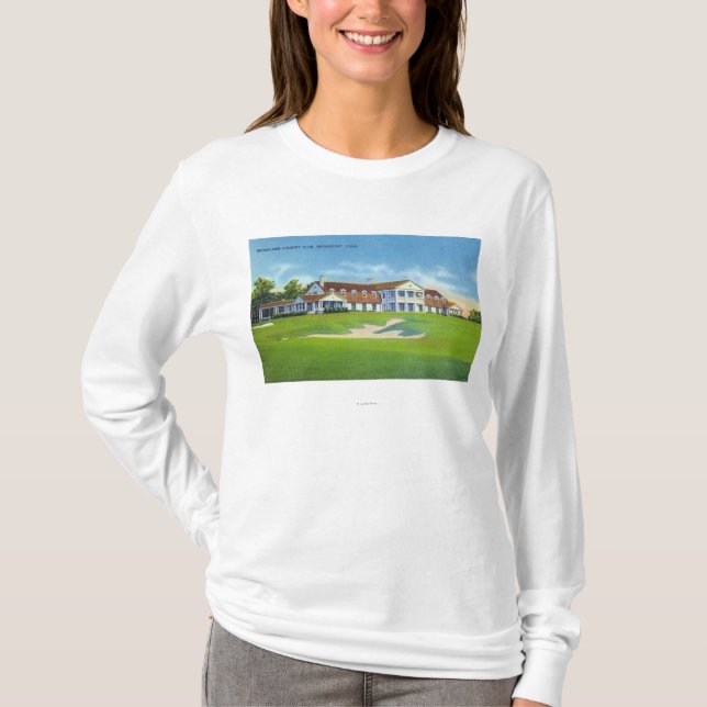Außenansicht des Brooklawn Countryklubs T-Shirt (Vorderseite)