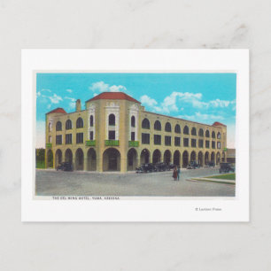 Außenansicht des Del Ming HotelYuma, AZ Postkarte