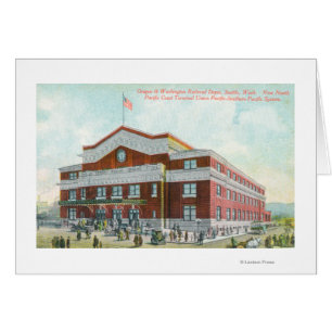 Außenansicht des Eisenbahnlagers OR-WA