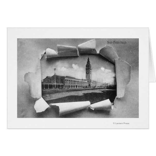 Außenansicht des Fährbahnhofs (Vorderseite (Horizontal))