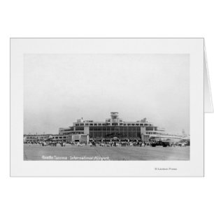 Außenansicht des Flughafens Seattle-Tacoma Int'l