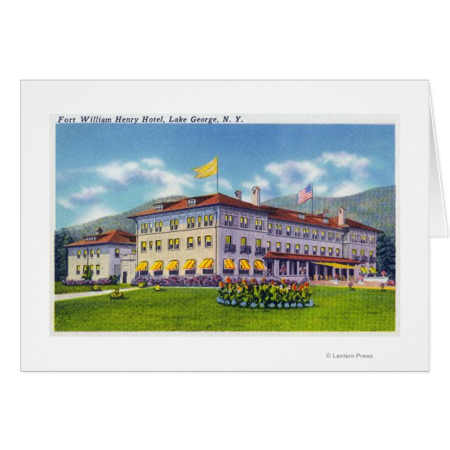 Außenansicht des Fort William Henry Hotel (Vorderseite (Horizontal))