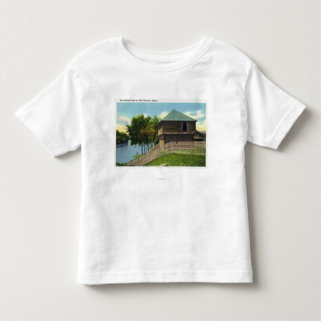 Außenansicht des Forts Halifax Kleinkind T-shirt (Vorderseite)