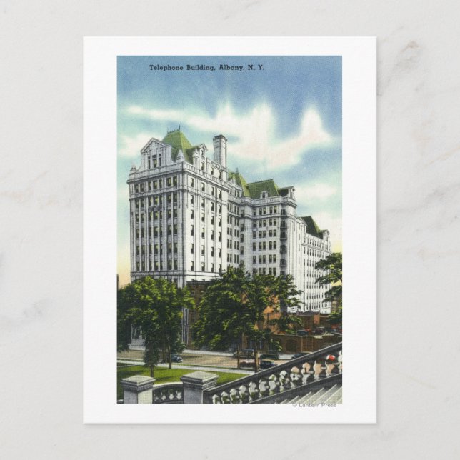 Außenansicht des Gebäude Nr. 2 Postkarte (Vorderseite)