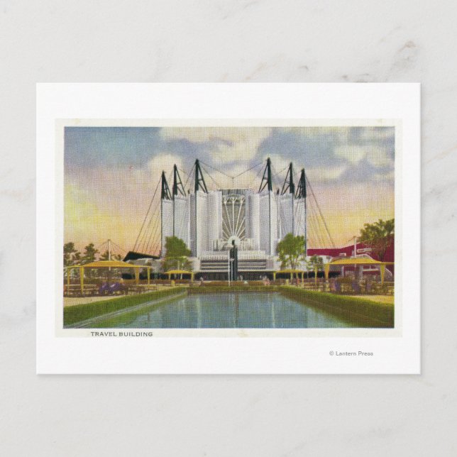 Außenansicht des Gebäude Reise Postkarte (Vorderseite)