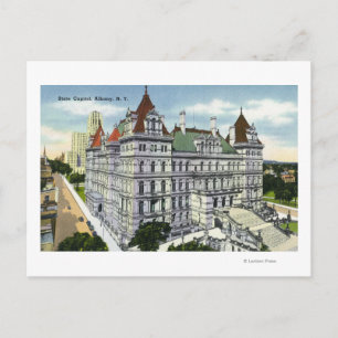 Außenansicht des Gebäude Staat Hauptstadt # Postkarte