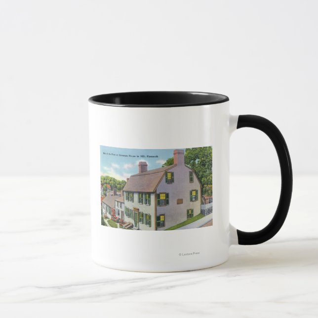 Außenansicht des gemeinsamen Hauses Tasse (Rechts)
