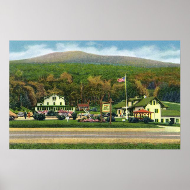 Außenansicht des Glen House Poster (Vorne)