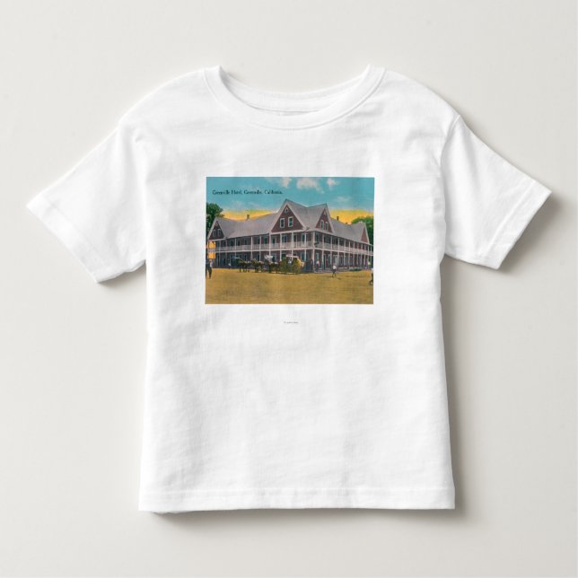 Außenansicht des Greenville-Hotels Kleinkind T-shirt (Vorderseite)