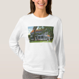 Außenansicht des Hauses Harriet Beecher Stowe T-Shirt
