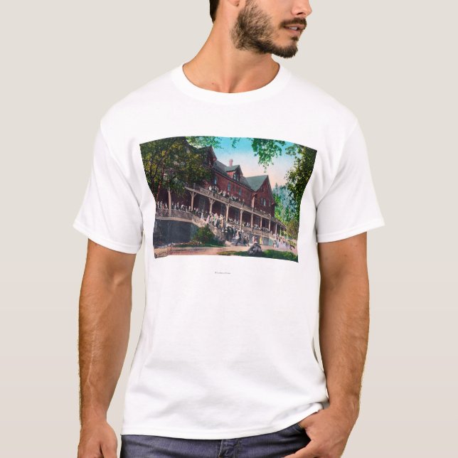 Außenansicht des Hotel-EL-Portals T-Shirt (Vorderseite)