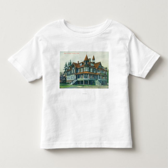 Außenansicht des Hotels Centralia Kleinkind T-shirt (Vorderseite)
