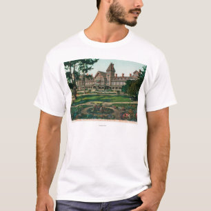 Außenansicht des Hotels Del Monte und des Bodens T-Shirt