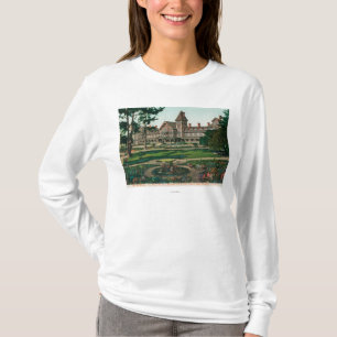 Außenansicht des Hotels Del Monte und des Bodens T-Shirt