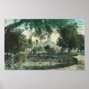 Außenansicht des Hotels Peninsula Poster