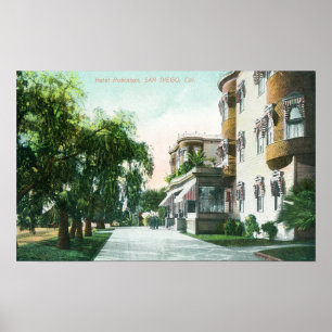 Außenansicht des Hotels Robinson Poster