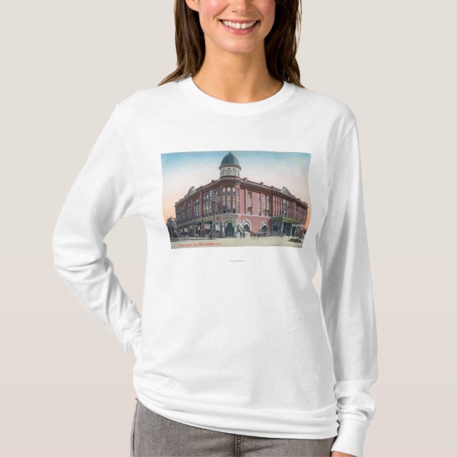 Außenansicht des Hotels Stewart T-Shirt (Vorderseite)