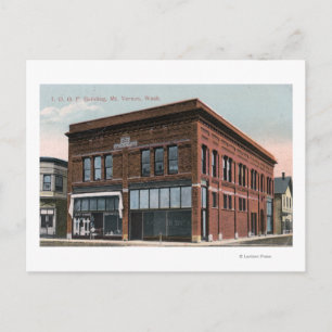 Außenansicht des IOOF-Gebäude Postkarte