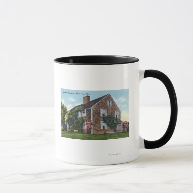 Außenansicht des John Alden House Tasse (Rechts)
