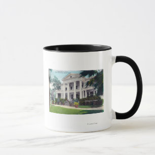 Außenansicht des Kommandantenhauses, Marine Yard Tasse