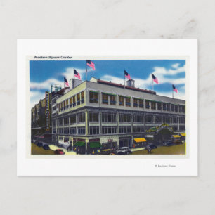 Außenansicht des Madison Square Garden Postkarte