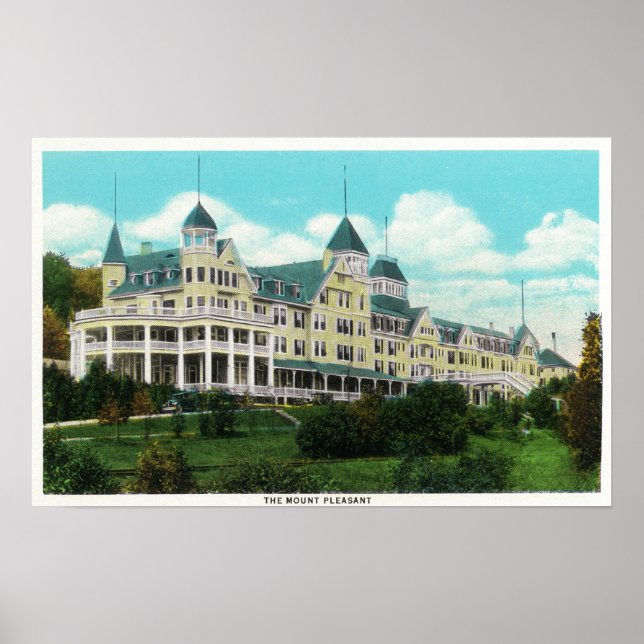 Außenansicht des Mount Pleasant Hotels Poster (Vorne)