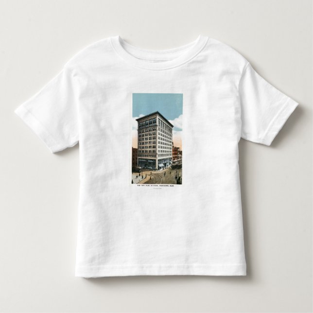 Außenansicht des neuen Park-Gebäude Kleinkind T-shirt (Vorderseite)