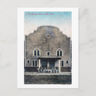 Außenansicht des neuen Ridgeway Theaters Postkarte