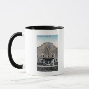 Außenansicht des neuen Ridgeway Theaters Tasse