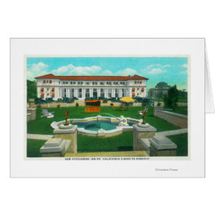 Außenansicht des New Atascadero Inn Bungalow