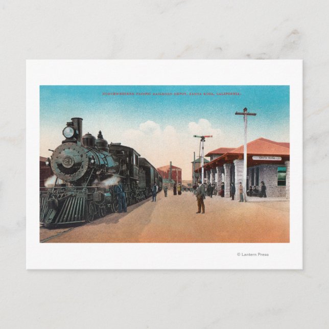 Außenansicht des Nordwestpazifik RR Postkarte (Vorderseite)