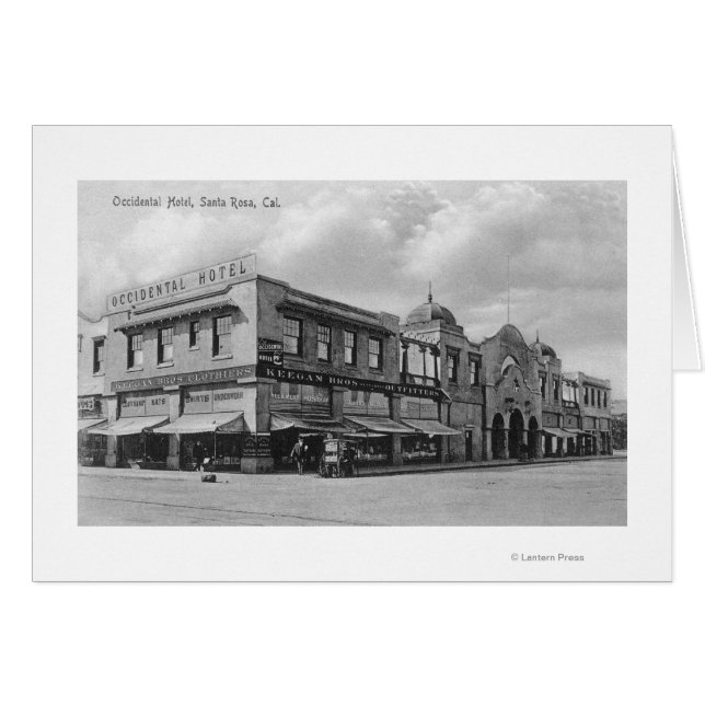 Außenansicht des Occidental Hotels (Vorderseite (Horizontal))