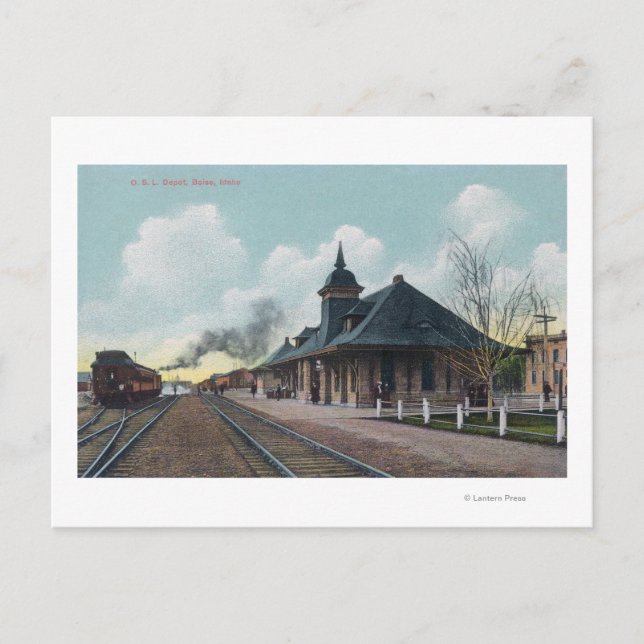Außenansicht des OSL-Depots, ID Postkarte (Vorderseite)