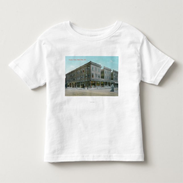Außenansicht des Overton Hotels # 2 Kleinkind T-shirt (Vorderseite)