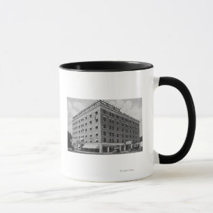 Außenansicht des Owyhee HotelBoise, Identifikation Tasse