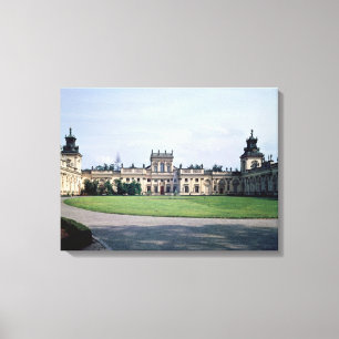 Außenansicht des Palastes, Baujahr c.1677 Leinwanddruck