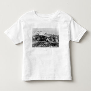 Außenansicht des Paradies-Gasthauses Kleinkind T-shirt
