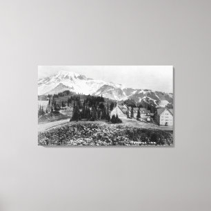 Außenansicht des Paradieses Inn Leinwanddruck