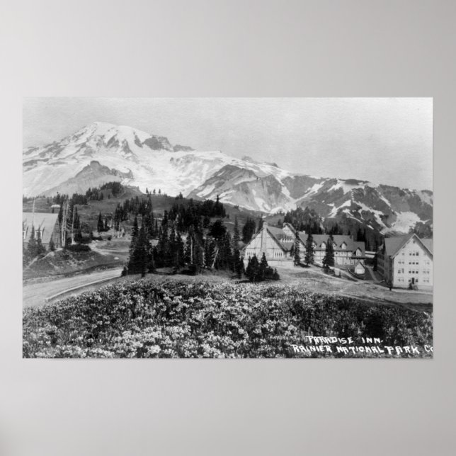 Außenansicht des Paradieses Inn Poster (Vorne)