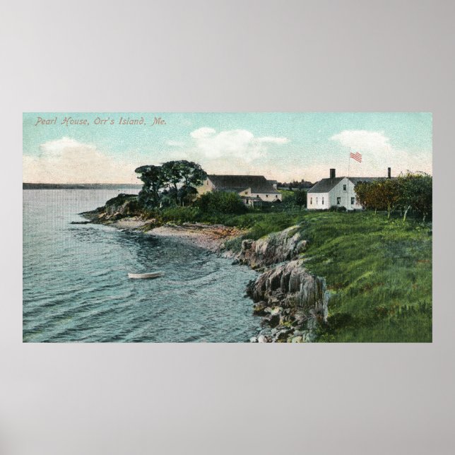 Außenansicht des Pearl House Poster (Vorne)