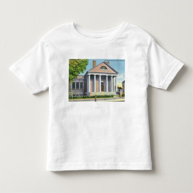Außenansicht des Pilgers Memorial Hall Kleinkind T-shirt (Vorderseite)