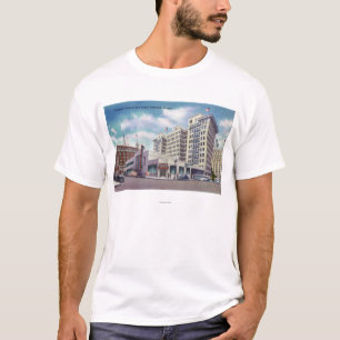 Außenansicht des Portland-Zentralbusses T-Shirt