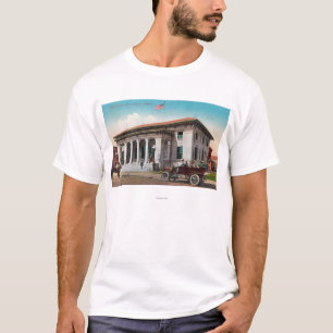 Außenansicht des Postens OfficeSanta Rosa, CA T-Shirt