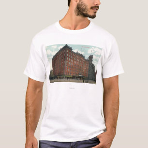 Außenansicht des Power-Hotels T-Shirt