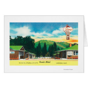 Außenansicht des Rambi MotelLakehead, CA